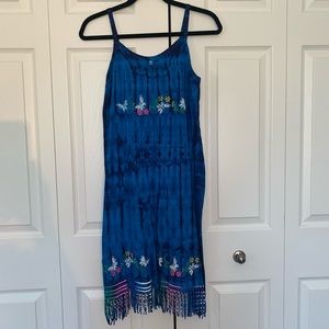 Tie-Dye Summer Dress 🦋